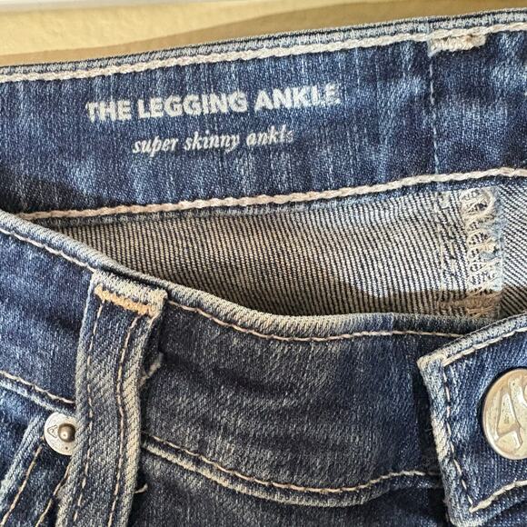 Ag Adriano Goldschmied The Legging Ankle Super Skinny Ankle Jeans Size 29R - Picture 5 of 10